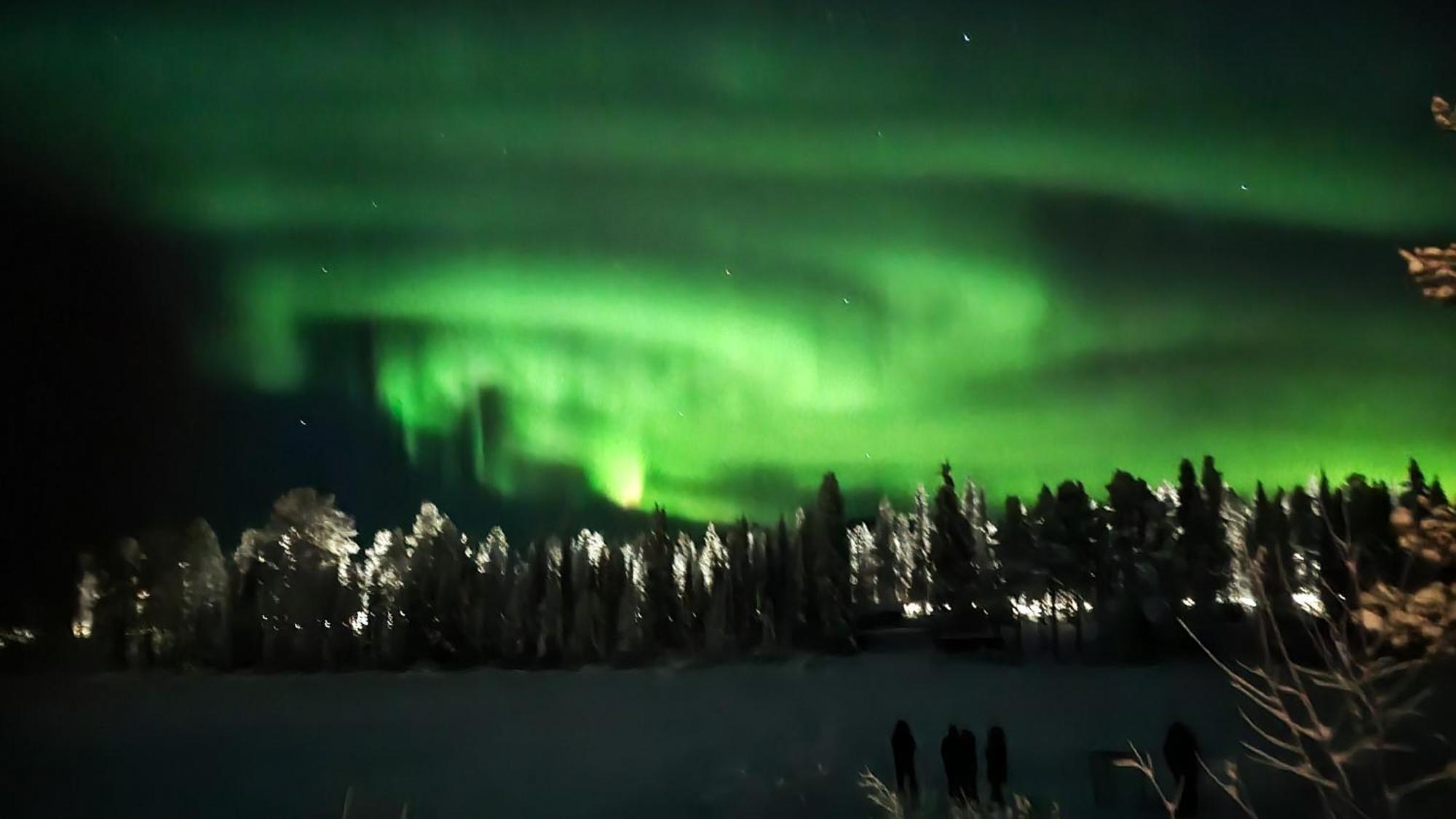 Reindeer River Lights Lodge Kiruna Dış mekan fotoğraf