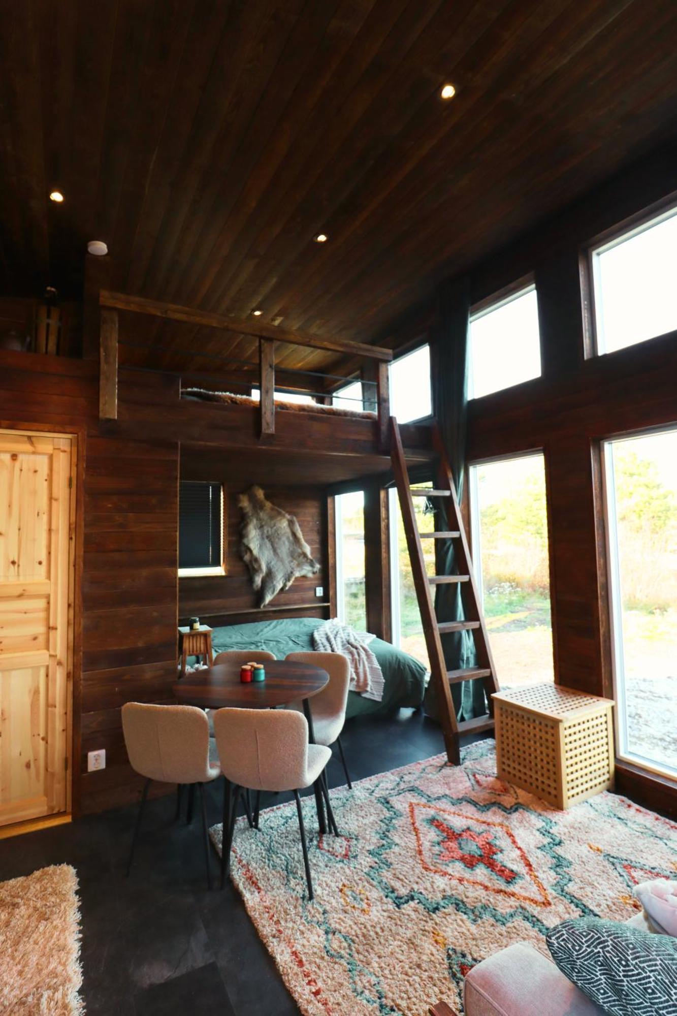 Reindeer River Lights Lodge Kiruna Dış mekan fotoğraf